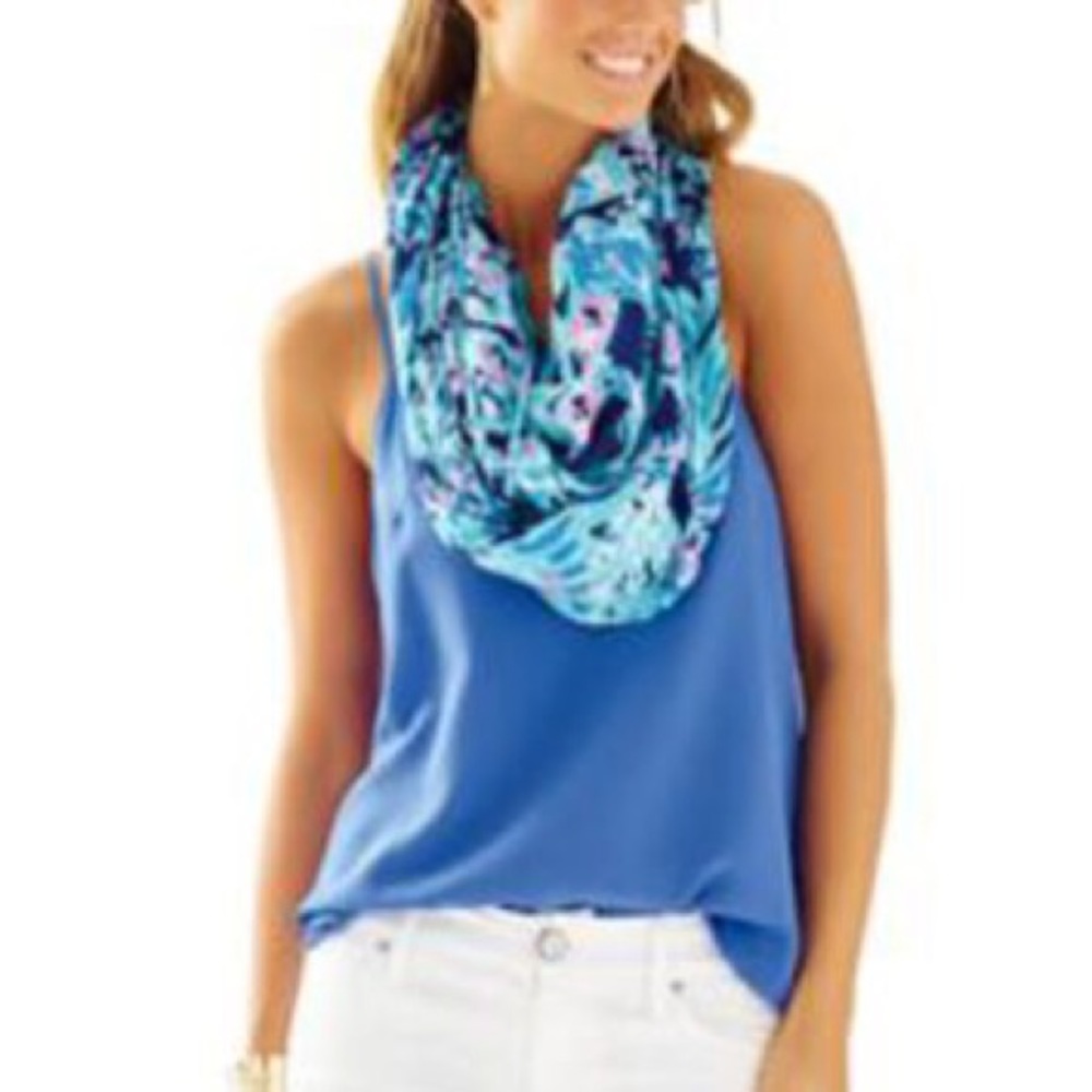 Lilly Pulitzer Riley Infinity loop scarf